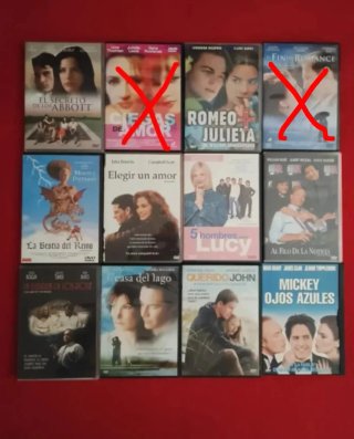 Dvd peliculas a 3€ unidad cine moderno
