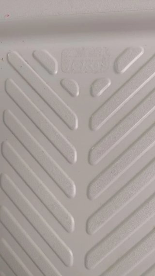 Pila de plástico blanca