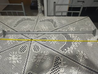 Barra colgador armario metal 95,5 cm