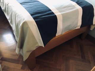 2 Camas con Estructura y Somier