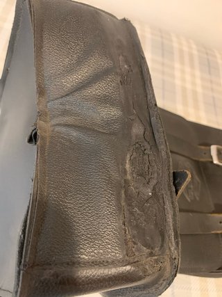 Alforjas de piel estilo custon