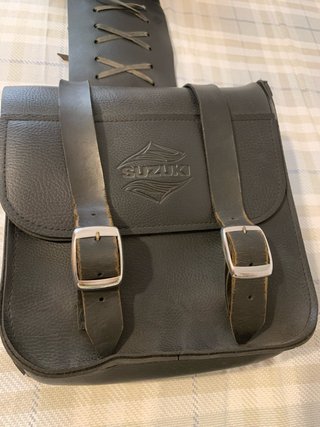 Alforjas de piel estilo custon