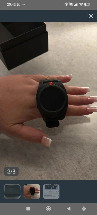 Reloj Inteligente 4G Smart Watch Negro