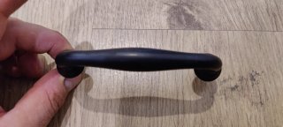 27 tiradores IKEA negros paso 96mm