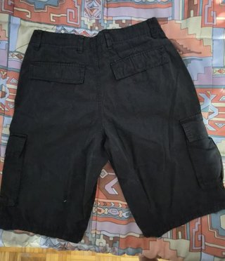 2 Pantalones Cargo (negro y gris)