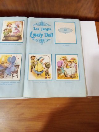 Álbum Lovely Doll EDANSA libro para cromos