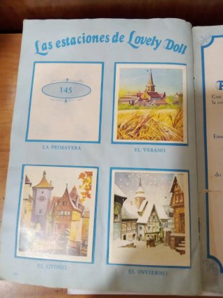 Álbum Lovely Doll EDANSA libro para cromos
