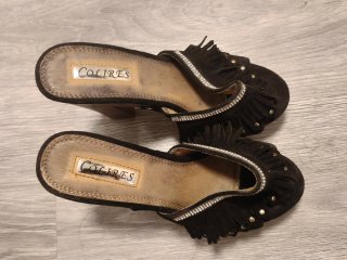 Sandalias Plataforma Glitter Rosa Talla 39