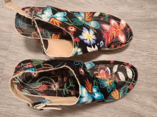 Sandalias Plataforma Glitter Rosa Talla 39