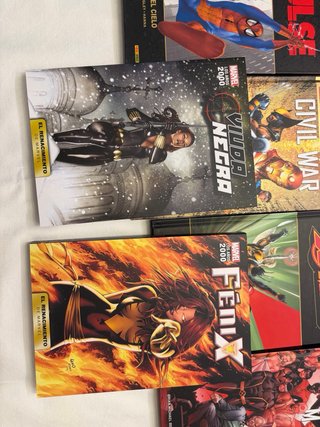 Comic marvel civil war, los vengadores. Etc...