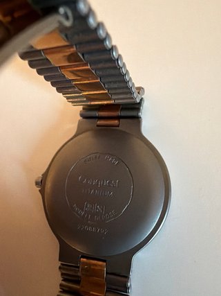 Reloj Longines Ti Quartz Oro Gris