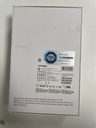 Tablet Doogee Negra