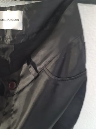 Pantalón CARLA KARLSSON raso negro talla única