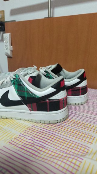 Nike Dunk Low Plaid Talla 44