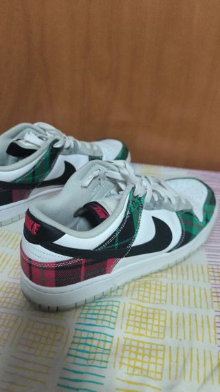 Nike Dunk Low Plaid Talla 44