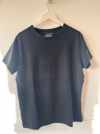 Camiseta Massimo Dutti Negra Talla M
