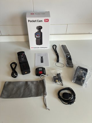 Pocket Cam 5K Cámara de Bolsillo