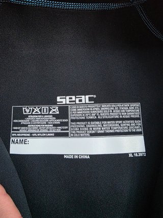 Traje Neopreno Corto Seac Ciao Lady Mujer