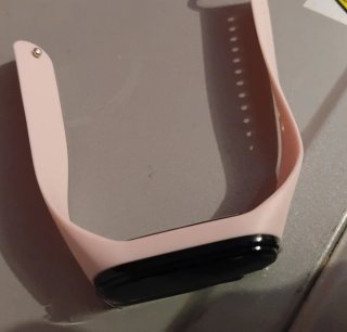 Reloj Inteligente Negro y Rosa