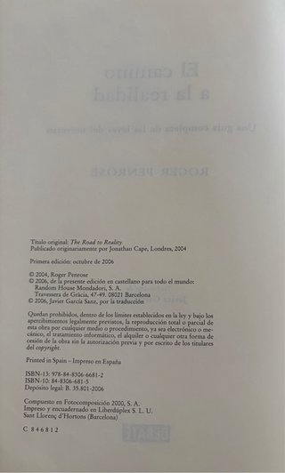 El camino a la realidad Una guía completa de la...