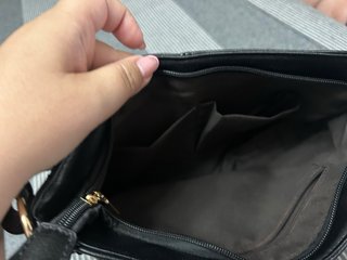 Bolso de hombro Shein negro