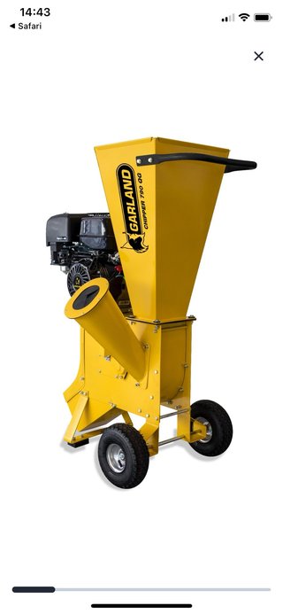 Picadora de ramas Garland 700 OG