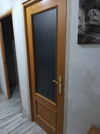 Puerta de interior de roble