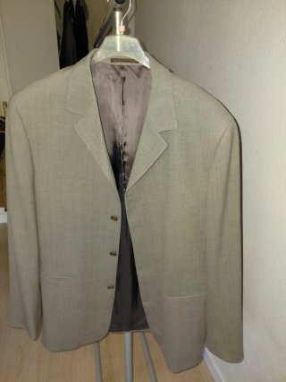 Chaqueta de caballero beige