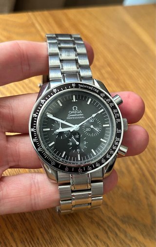Omega Speedmaster Professional 44mm correa acero