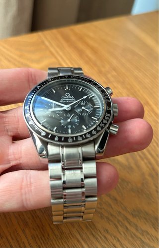 Omega Speedmaster Professional 44mm correa acero