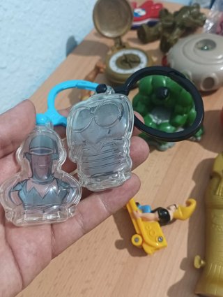Lote figuras Burger King / McDonald's