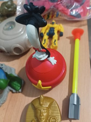 Lote figuras Burger King / McDonald's