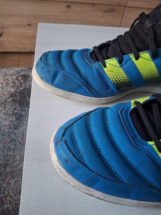 Zapatillas Fútbol Sala Adidas Azul/Verde