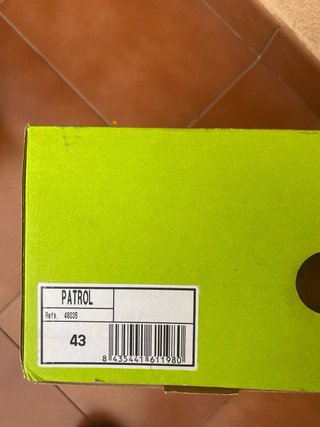 Bota Boreal Patrol Tactica Talla 43 Negra