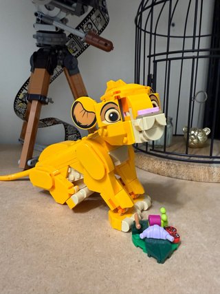 Figura Lego Simba Rey León