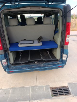 Furgoneta Opel Vivaro Life. Equipación Westfalia.