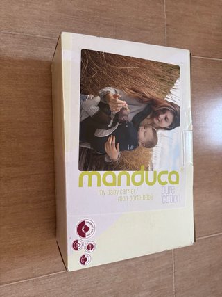 Mochila Porteo Manduca PureCotton Marrón