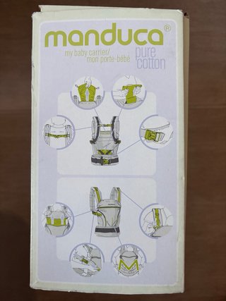 Mochila Porteo Manduca PureCotton Marrón
