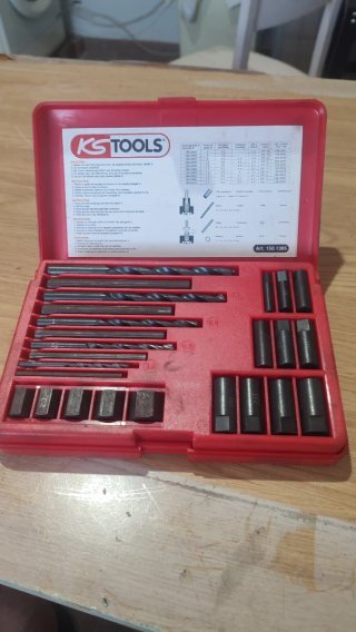 Extractor de tornillos KS TOOLS