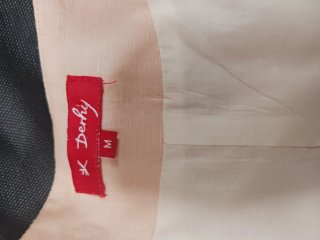 Traje K. Darly Beige/Blanco Talla M
