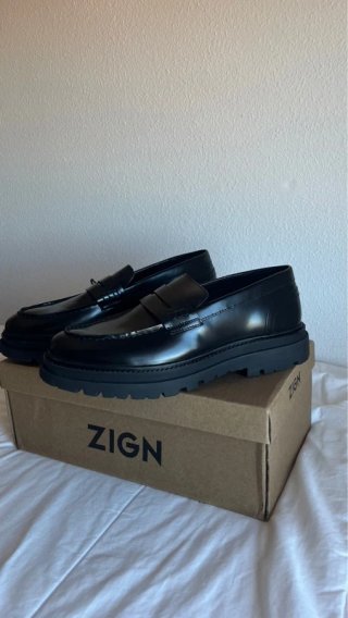 Mocasines Zign Negros Talla 42