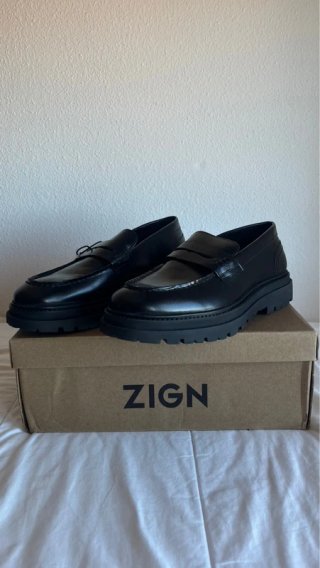 Mocasines Zign Negros Talla 42