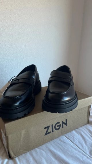 Mocasines Zign Negros Talla 42