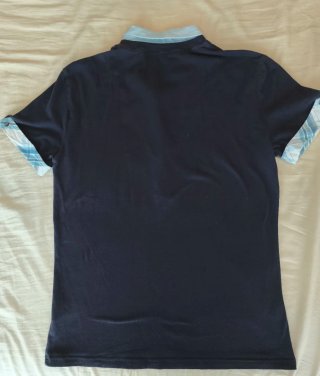 Polo Antony Morato Azul Marino Talla XL Italiana.