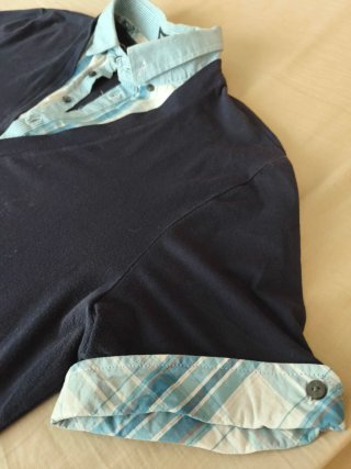 Polo Antony Morato Azul Marino Talla XL Italiana.
