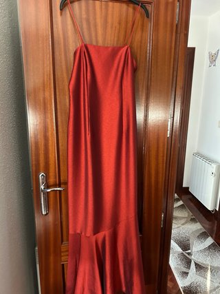 Vestido rojo largo para evento