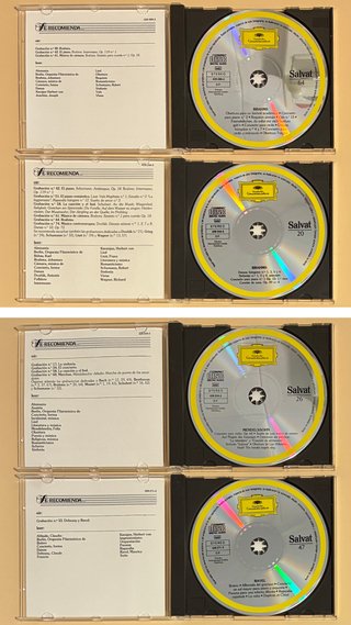 21 Cd's. Lote de Musica Clasica. Mozart + Musicali