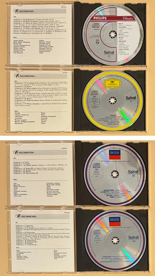 21 Cd's. Lote de Musica Clasica. Mozart + Musicali