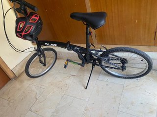 Nilox X0 Bicicleta Plegable 20′ Negra
