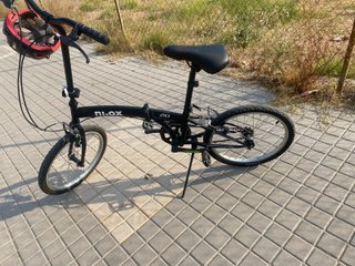 Nilox X0 Bicicleta Plegable 20′ Negra